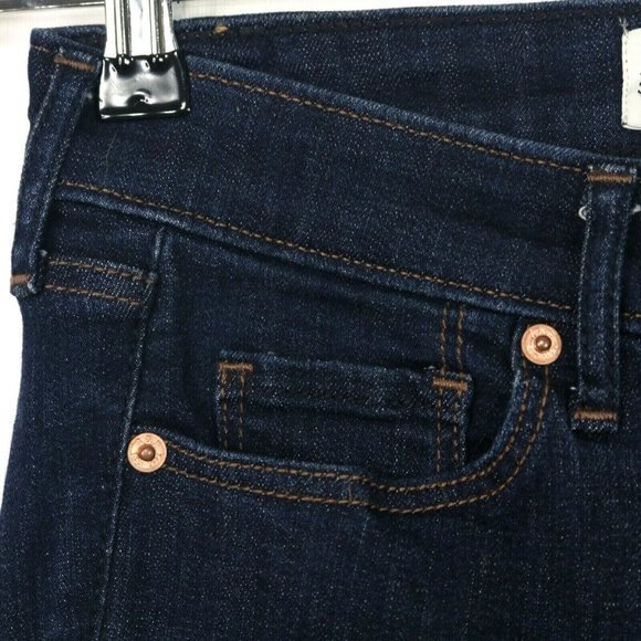 Abercrombie & Fitch Super Skinny Jeans Stretch Dark 2 26 x 30 - Picture 7 of 9